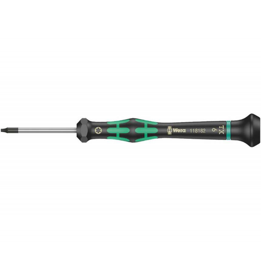 Wera 118042 TORX skrutkovač TX 6 HFx60 mm na použitie v elektronike Kraftform Micro typ 2067