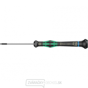 Wera 118100 Šesťhranný skrutkovač 5/64 "x60 mm s guľovou hlavou na použitie v elektronike Kraftform Micro typ 2052, palec gallery main image
