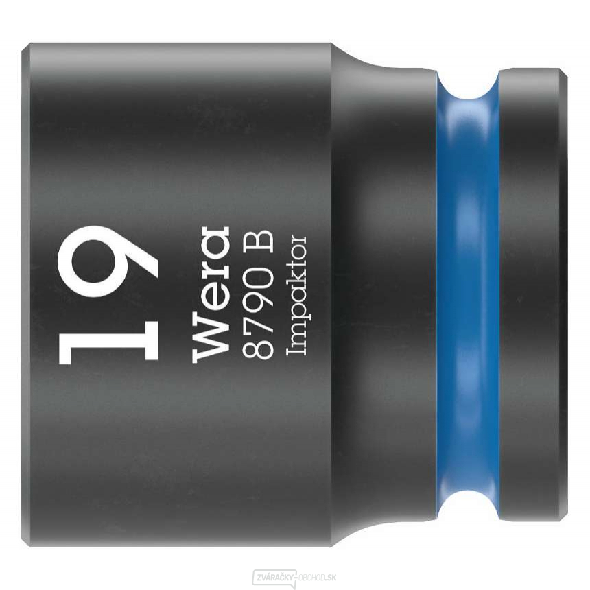 Wera 005510 Nástrčná hlavica 3/8" so šesťhranom 19,0 mm Impaktor 8790 B