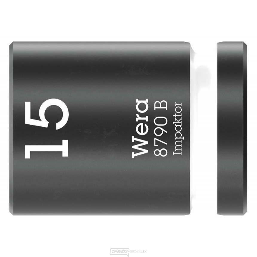 Wera 005506 Nástrčná hlavica 3/8" so šesťhranom 15,0 mm Impaktor 8790 B Wera 005506 Nástrčná hlavica 3/8" so šesťhranom 15,0 mm Impaktor 8790 B gallery main image