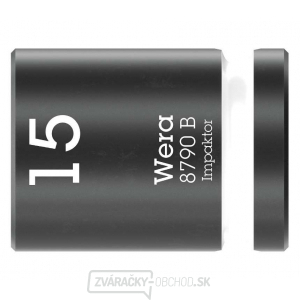 Wera 005506 Nástrčná hlavica 3/8" so šesťhranom 15,0 mm Impaktor 8790 B Wera 005506 Nástrčná hlavica 3/8" so šesťhranom 15,0 mm Impaktor 8790 B gallery main image