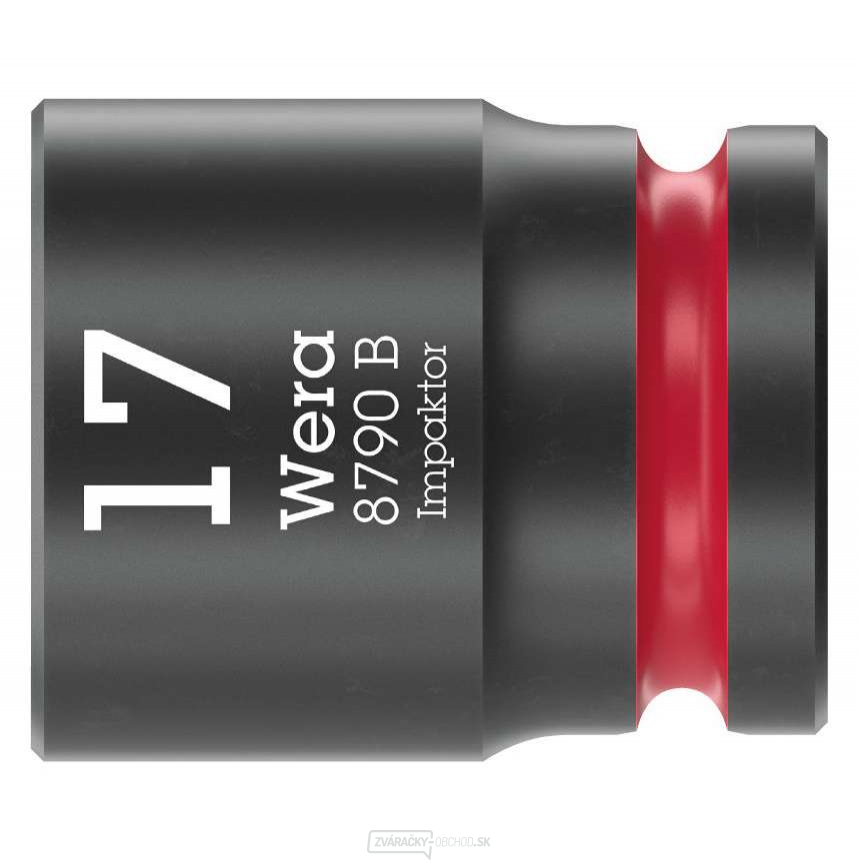 Wera 005508 Nástrčná hlavica 3/8" so šesťhranom 17,0 mm Impaktor 8790 B Wera 005508 Nástrčná hlavica 3/8" so šesťhranom 17,0 mm Impaktor 8790 B gallery main image