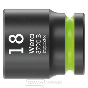 Wera 005509 Nástrčná hlavica 3/8" so šesťhranom 18,0 mm Impaktor 8790 B gallery main image