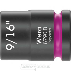 Wera 005519 Nástrčná hlavica 3/8" so šesťhranom 9/16 Impaktor 8790 B Wera 005519 Nástrčná hlavica 3/8" so šesťhranom 9/16 Impaktor 8790 B gallery main image
