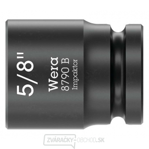 Wera 005520 Nástrčná hlavica 3/8" šesťhran 5/8 Impaktor 8790 B Wera 005520 Nástrčná hlavica 3/8" šesťhran 5/8 Impaktor 8790 B gallery main image