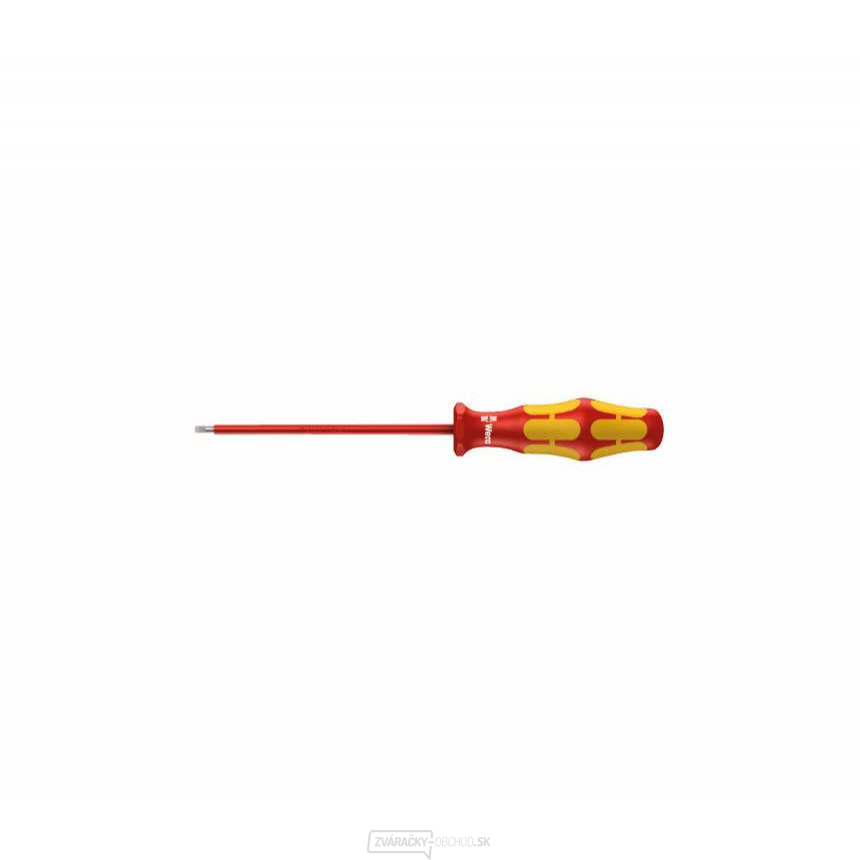 Wera 006105 Elektrikársky skrutkovač Kraftform Plus 0,5x3,0x100 mm typ 160 i VDE izolovaný Wera 006105 Elektrikársky skrutkovač Kraftform Plus 0,5x3,0x100 mm typ 160 i VDE izolovaný gallery main image