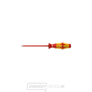 Wera 006105 Elektrikársky skrutkovač Kraftform Plus 0,5x3,0x100 mm typ 160 i VDE izolovaný gallery main image