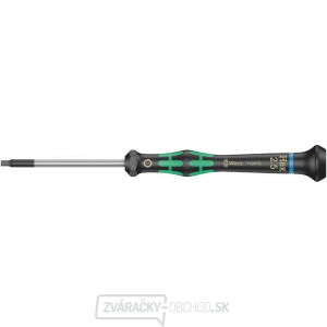 Wera 118094 Šesťhranný skrutkovač 2,5x60 mm s guľovou hlavou na použitie v elektronike Kraftform Micro typ 2052 gallery main image