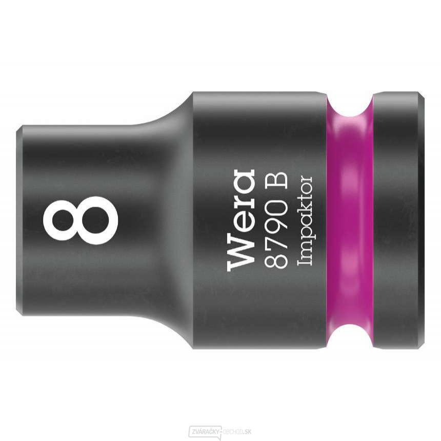 Wera 005500 Nástrčná hlavica 3/8" šesťhran 8,0 mm Impaktor 8790 B