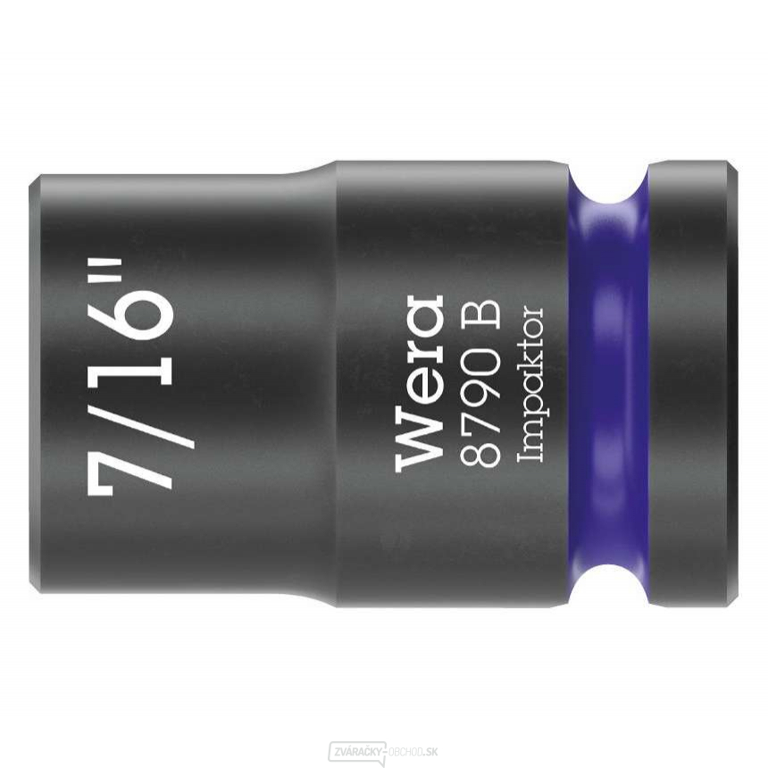 Wera 005517 Nástrčná hlavica 3/8" šesťhran 7/16 Impaktor 8790 B