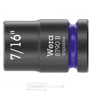 Wera 005517 Nástrčná hlavica 3/8" šesťhran 7/16 Impaktor 8790 B Wera 005517 Nástrčná hlavica 3/8" šesťhran 7/16 Impaktor 8790 B gallery main image