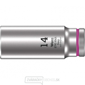 Wera 004511 Zásuvka Zyklop 1/4" 6 hrana 14 mm typ 8790 HMA - hlboká Wera 004511 Zásuvka Zyklop 1/4" 6 hrana 14 mm typ 8790 HMA - hlboká gallery main image
