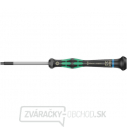 Wera 118096 Šesťhranný skrutkovač 3x60 mm s guľovou hlavou na použitie v elektronike Kraftform Micro typ 2052 gallery main image