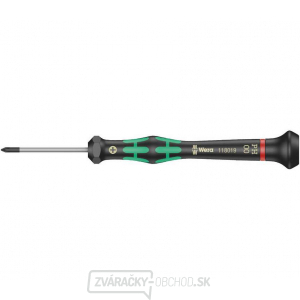 Wera 118019 Krížový skrutkovač PH 00x40 mm na použitie v elektronike Kraftform Micro typ 2050 gallery main image