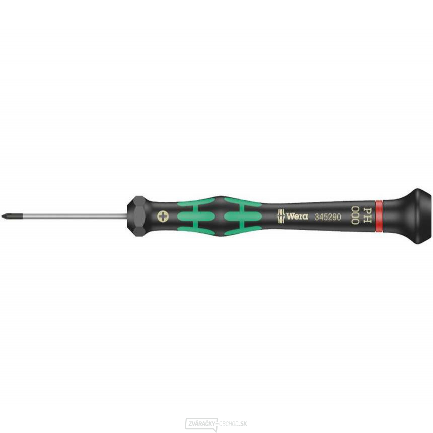 Wera 345290 Krížový skrutkovač PH 000x40 mm na použitie v elektronike Kraftform Micro typ 2050