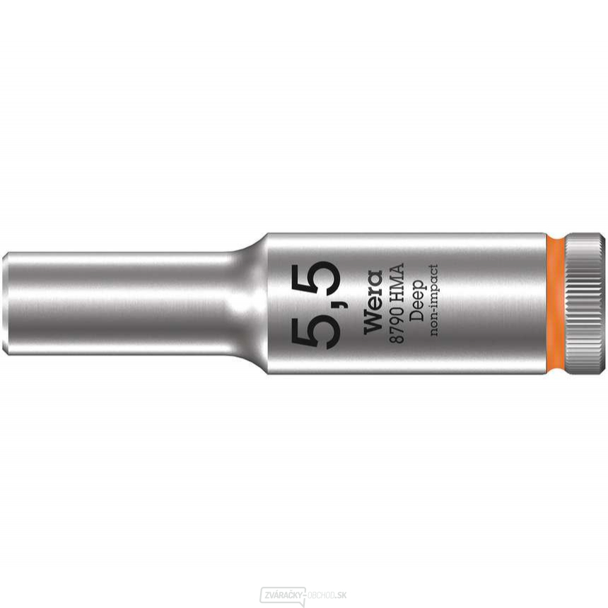 Wera 004502 Nástrčné hlavice Zyklop 1/4" 6 hrana 5,5 mm typ 8790 HMA - hlboké