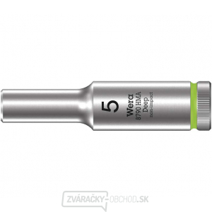 Wera 004501 Nástrčná hlavica Zyklop 1/4" 6 hrana 5 mm typ 8790 HMA - hlboká Wera 004501 Nástrčná hlavica Zyklop 1/4" 6 hrana 5 mm typ 8790 HMA - hlboká gallery main image