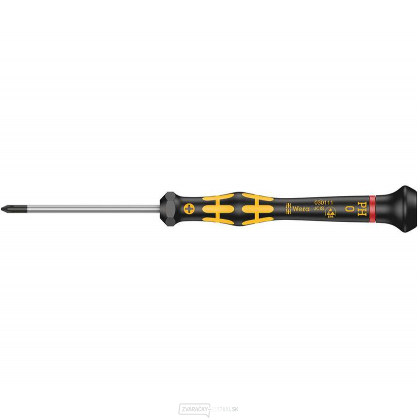 Wera 030111 ESD Kraftform Micro PH 0 x 60 mm skrutkovač typ 1550 PH Wera 030111 ESD Kraftform Micro PH 0 x 60 mm skrutkovač typ 1550 PH gallery main image