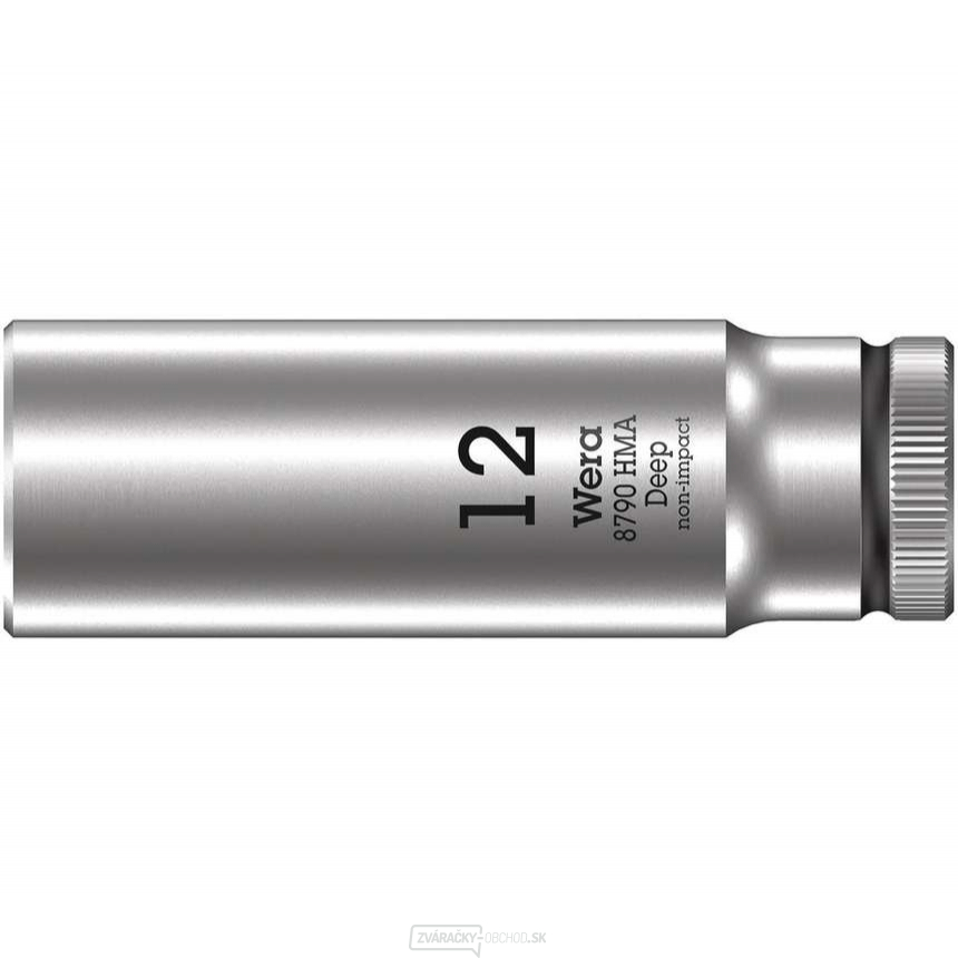 Wera 004509 Nástrčné hlavice Zyklop 1/4" 6 hrana 12 mm typ 8790 HMA - hlboké