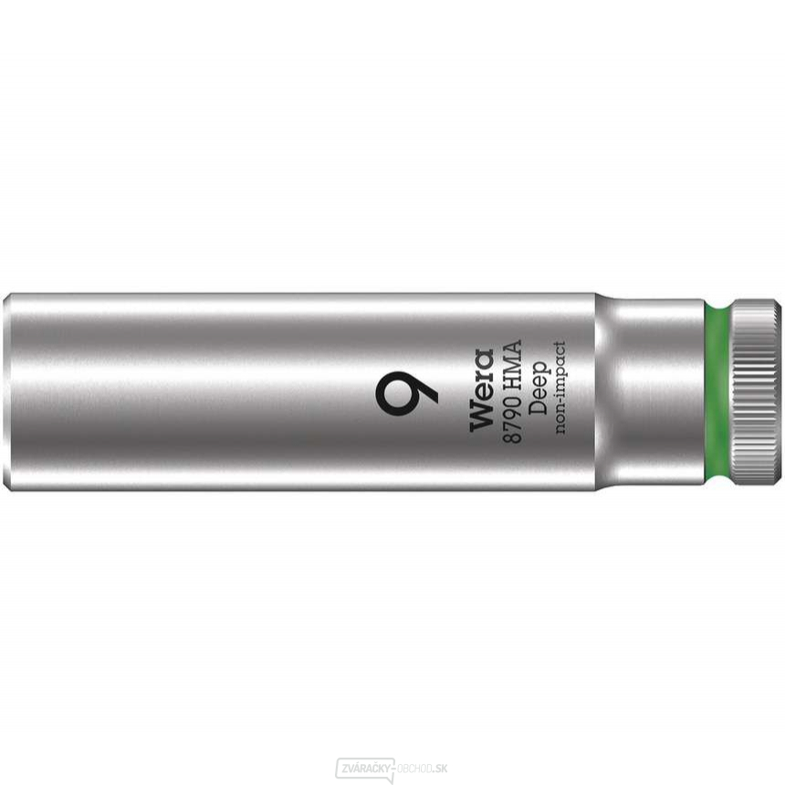 Wera 004506 Nástrčné hlavice Zyklop 1/4" 6 hrana 9 mm typ 8790 HMA - hlboké