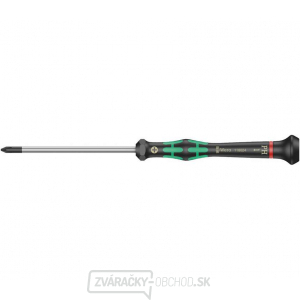Wera 118023 Skrutkovač Phillips PH 1x60 mm na použitie v elektronike Kraftform Micro typ 2050 gallery main image