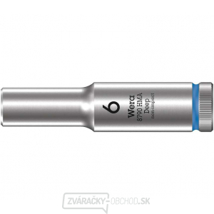 Wera 004503 Nástrčné hlavice Zyklop 1/4" 6 hrana 6 mm typ 8790 HMA - hlboké Wera 004503 Nástrčné hlavice Zyklop 1/4" 6 hrana 6 mm typ 8790 HMA - hlboké gallery main image