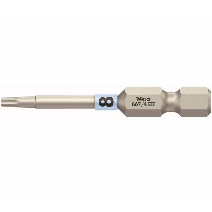 Wera 060505 Skrutkovací bit 1/4" TX 8 867/4 Torx® HF s funkciou držania