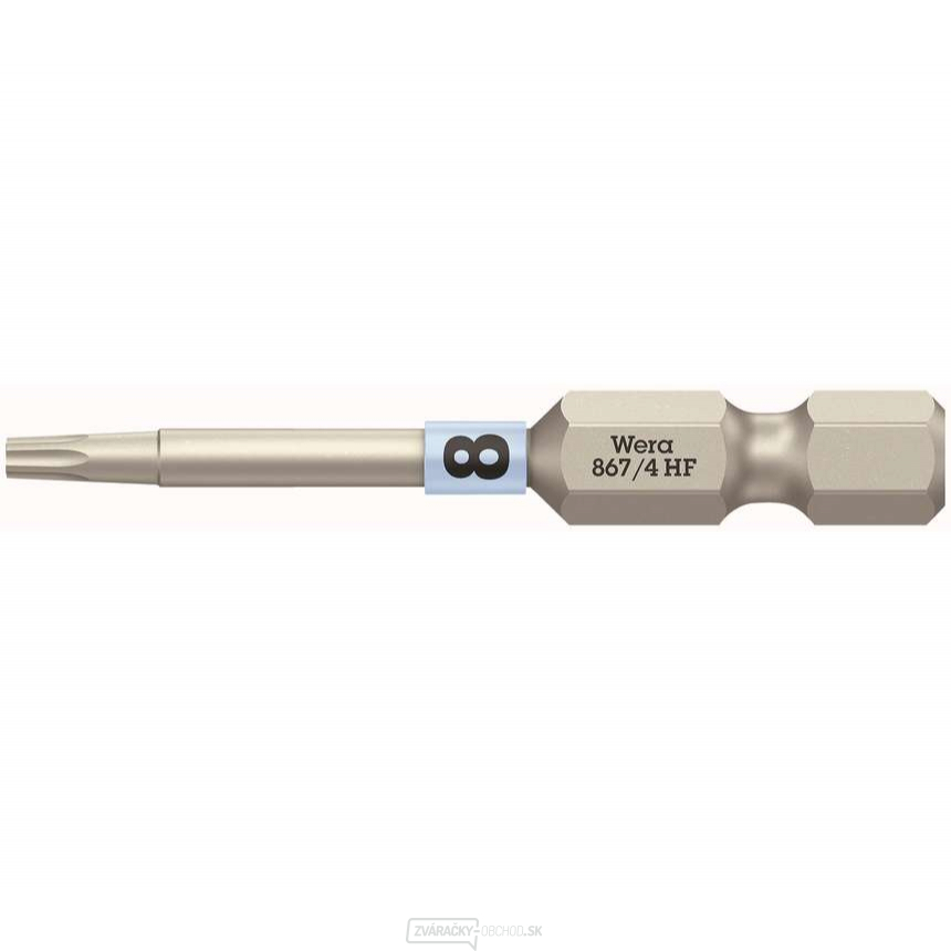 Wera 060505 Skrutkovací bit 1/4" TX 8 867/4 Torx® HF s funkciou držania