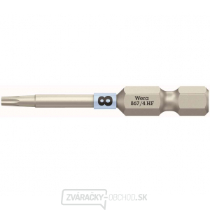 Wera 060505 Skrutkovací bit 1/4" TX 8 867/4 Torx® HF s funkciou držania gallery main image