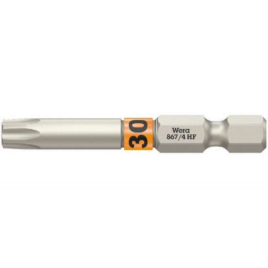 Wera 060510 Skrutkovací bit 1/4" TX 30 867/4 Torx® HF s funkciou držania