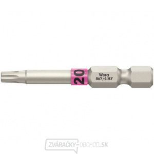 Wera 060508 Skrutkovací bit 1/4" TX 20 867/4 Torx® HF s funkciou držania gallery main image