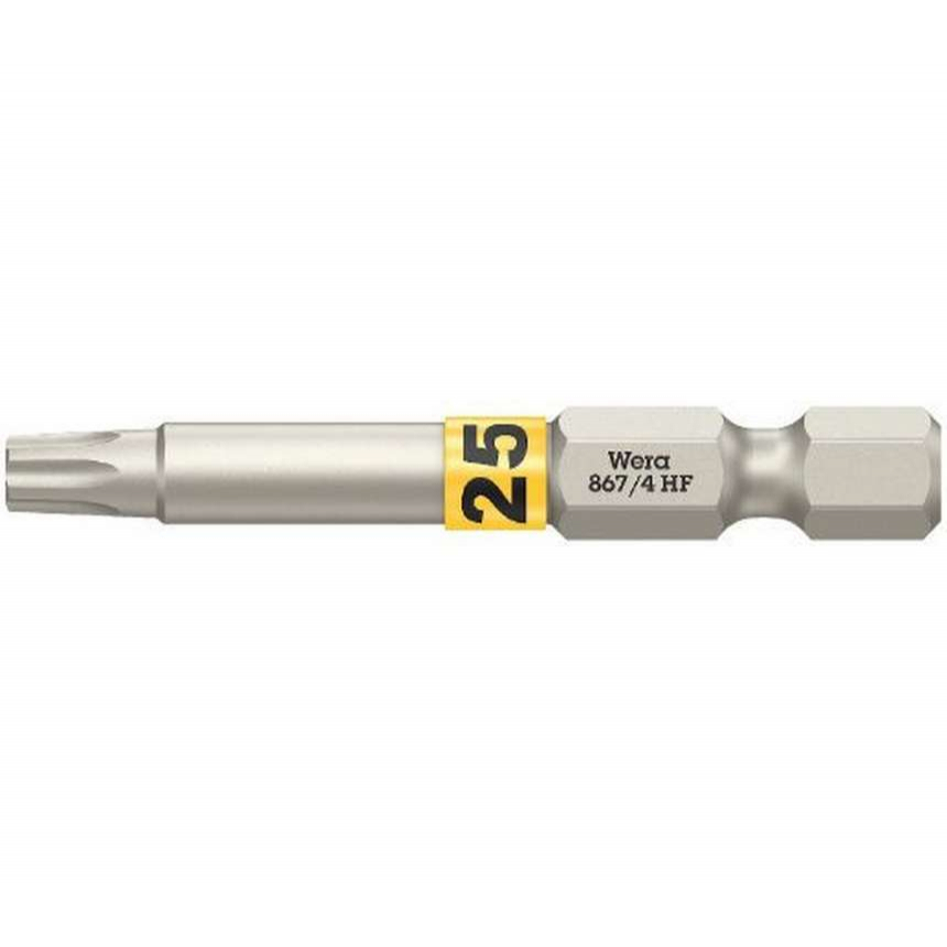 Wera 060509 Skrutkovací bit 1/4" TX 25 867/4 Torx® HF s funkciou držania