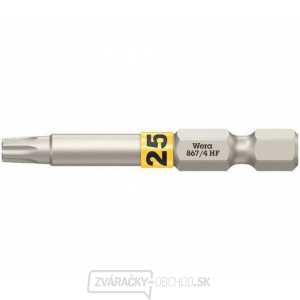 Wera 060509 Skrutkovací bit 1/4" TX 25 867/4 Torx® HF s funkciou držania gallery main image