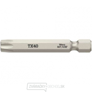 Wera 060511 Skrutkovací bit 1/4" TX 40 867/4 Torx® HF s funkciou držania gallery main image