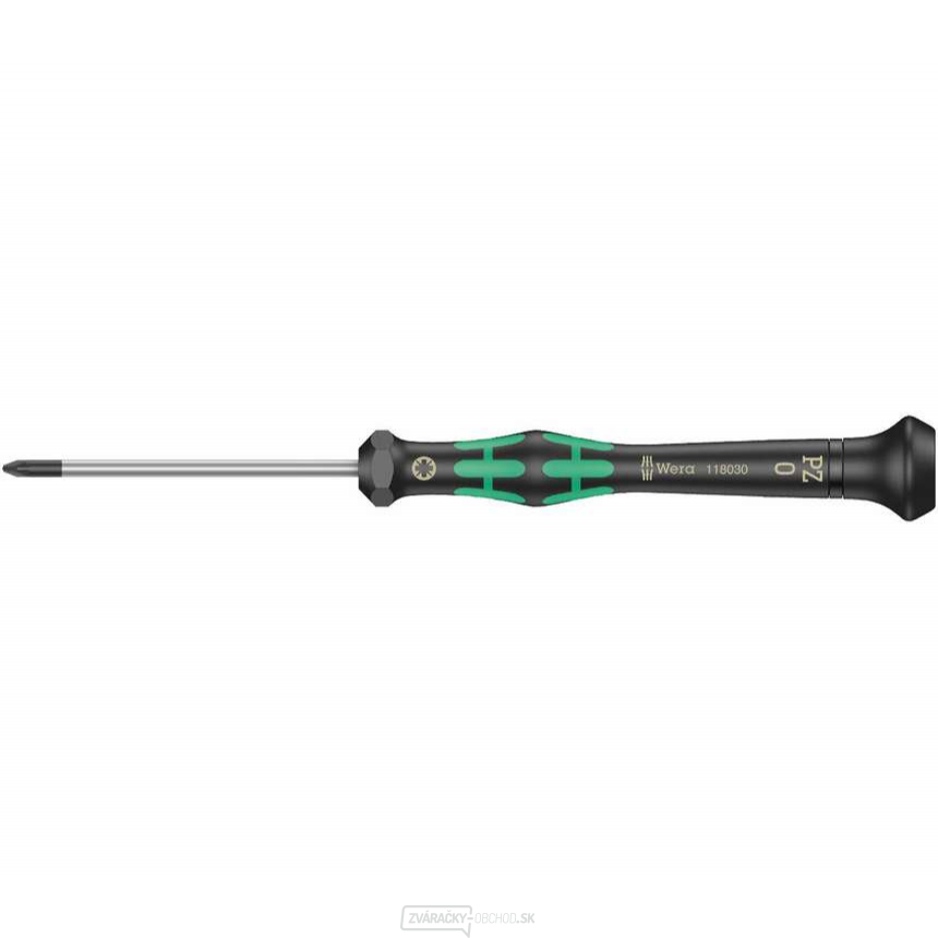 Wera 118030 krížový skrutkovač PZ 0x60 mm na použitie v elektronike Kraftform Micro typ 2055
