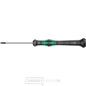 Wera 118030 krížový skrutkovač PZ 0x60 mm na použitie v elektronike Kraftform Micro typ 2055 gallery main image