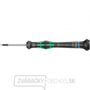 Wera 345284 Šesťhranný skrutkovač 0,028 "x40 mm na použitie v elektronike Kraftform Micro typ 2054, palec gallery main image