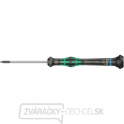 Wera 118076 Šesťhranný skrutkovač 1/16 "x60 mm na použitie v elektronike Kraftform Micro typ 2054, palec gallery main image