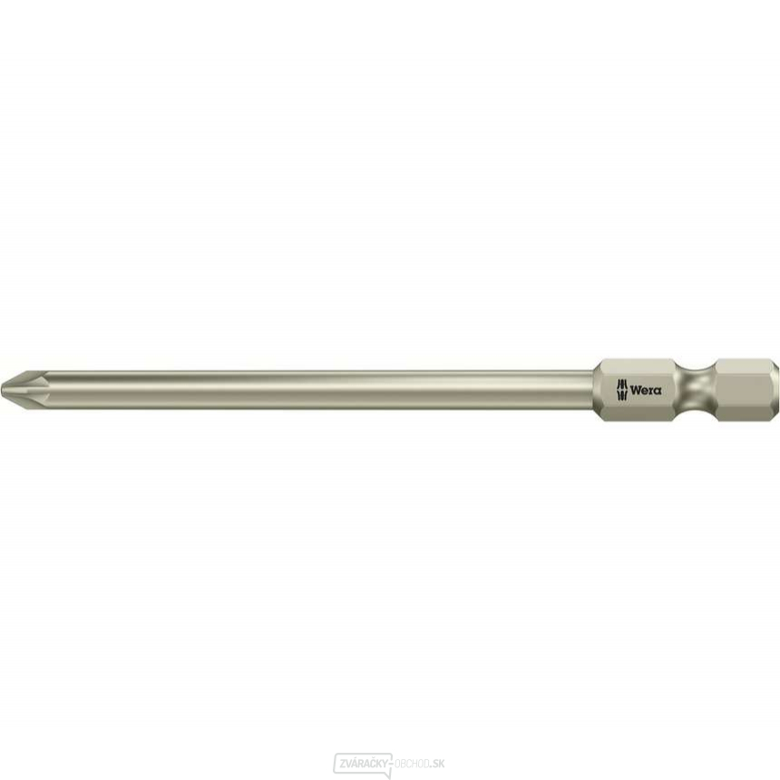 Wera 071084 Skrutkovací bit 1/4 Hex PZ 1 x 89 mm, typ 3855/4 Z PZ, nerezová oceľ