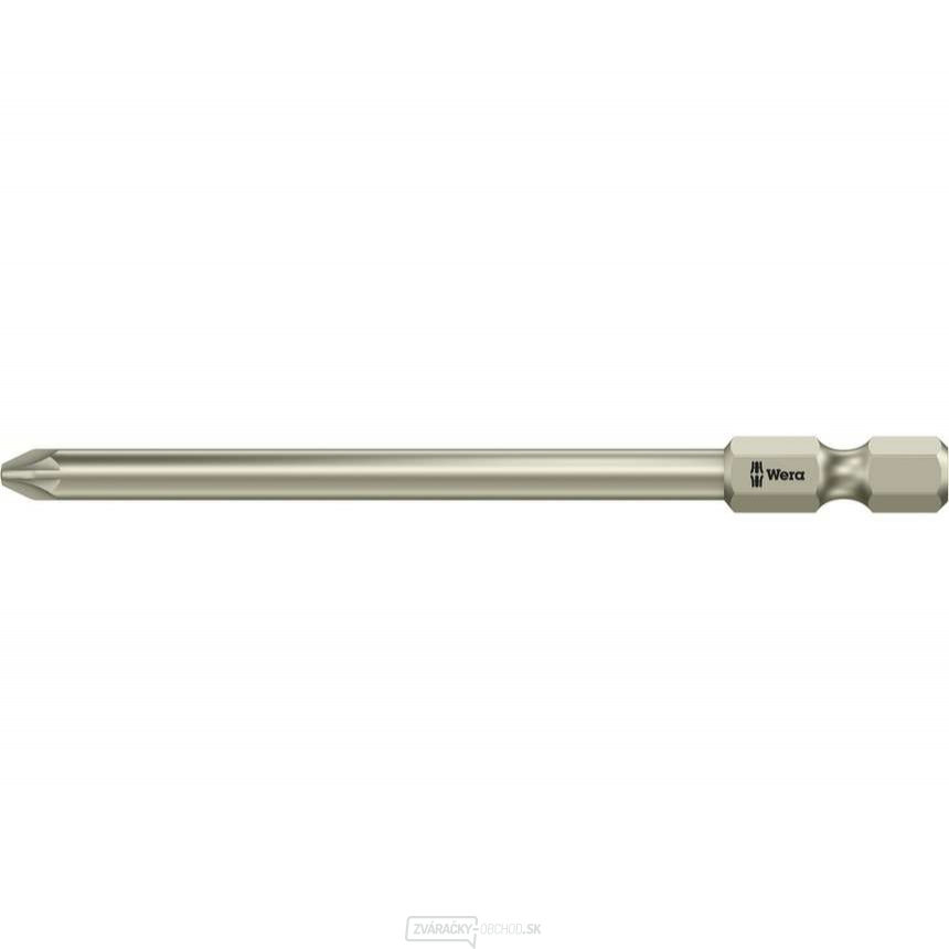 Wera 071085 Skrutkovací bit 1/4 Hex PZ 2 x 89 mm, typ 3855/4 Z PZ, nerezová oceľ