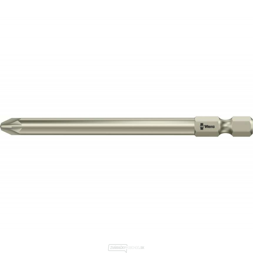 Wera 071086 Skrutkovací bit 1/4 Hex PZ 3 x 89 mm, typ 3855/4 Z PZ, nerezová oceľ