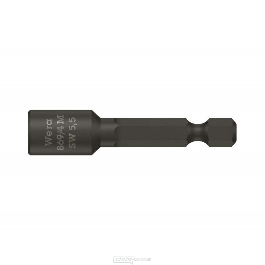 Wera 060420 Nástrčná hlavica 1/4" so šesťhranom 5,5 x 50 mm typ 869/4 M