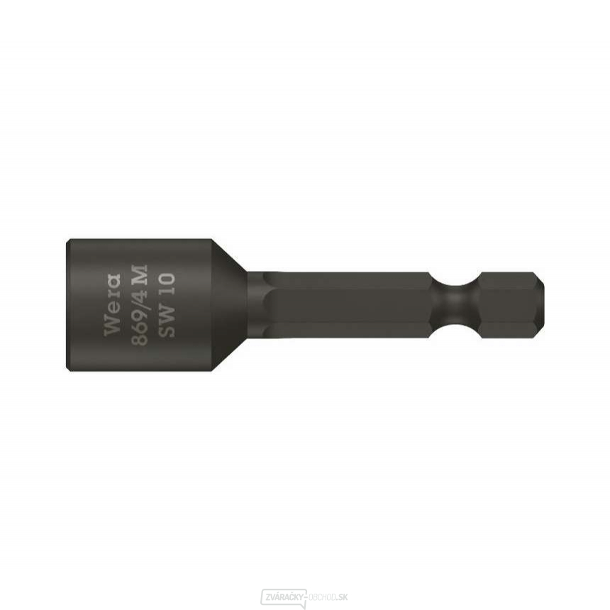 Wera 060425 Nástrčná hlavica 1/4" so šesťhranom 10 x 50 mm typ 869/4 M