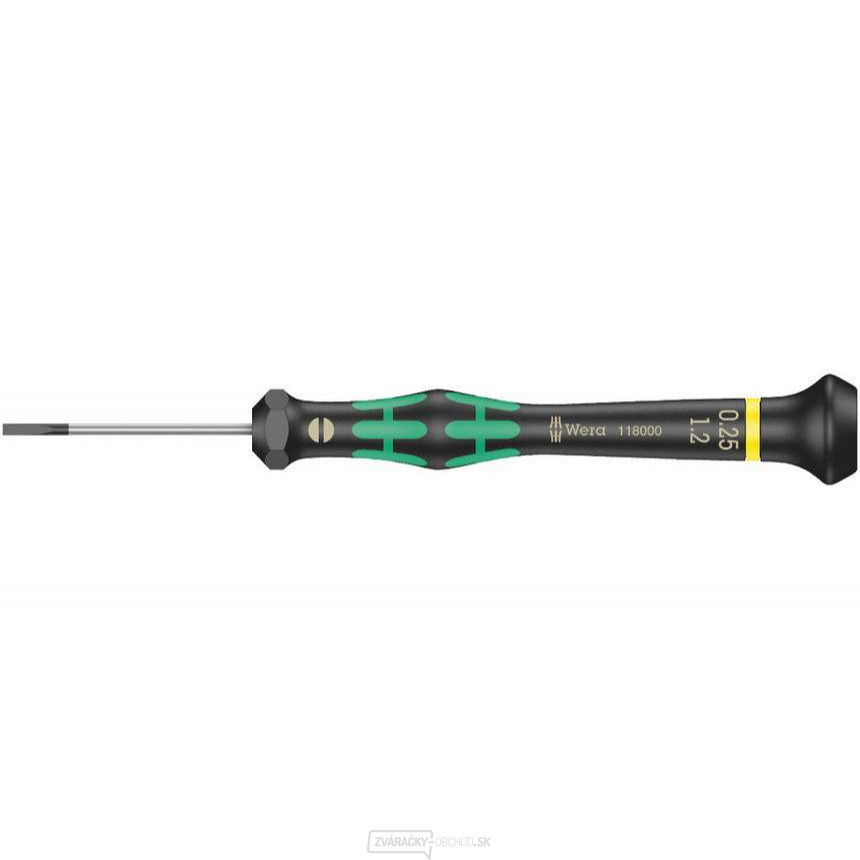 Wera 117997 Plochý skrutkovač 0,35x2,5x40 mm na použitie v elektronike Kraftform Micro typ 2035