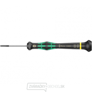Wera 118005 Plochý skrutkovač 0,4x2x40 mm na použitie v elektronike Kraftform Micro typ 2035 Wera 118005 Plochý skrutkovač 0,4x2x40 mm na použitie v elektronike Kraftform Micro typ 2035 gallery main image