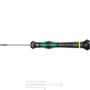 Wera 118017 Plochý skrutkovač 0,3x2x50 mm na použitie v elektronike Kraftform Micro typ 2035 Wera 118017 Plochý skrutkovač 0,3x2x50 mm na použitie v elektronike Kraftform Micro typ 2035 gallery main image