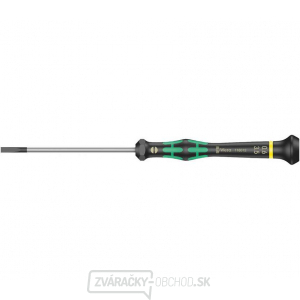 Wera 118012 Plochý skrutkovač 0,6x3,5x80 mm na použitie v elektronike Kraftform Micro typ 2035 Wera 118012 Plochý skrutkovač 0,6x3,5x80 mm na použitie v elektronike Kraftform Micro typ 2035 gallery main image