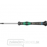Wera 118072 Šesťhranný skrutkovač 3x60 mm na použitie v elektronike Kraftform Micro typ 2054 gallery main image