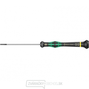 Wera 118008 Plochý skrutkovač 0,4x2,5x80 mm na použitie v elektronike Kraftform Micro typ 2035 Wera 118008 Plochý skrutkovač 0,4x2,5x80 mm na použitie v elektronike Kraftform Micro typ 2035 gallery main image