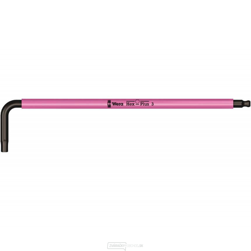 Wera 022606 Nástrčný kľúč viacfarebný, metrický, BlackLaser, 3 x 123 mm typ 950 SPKL